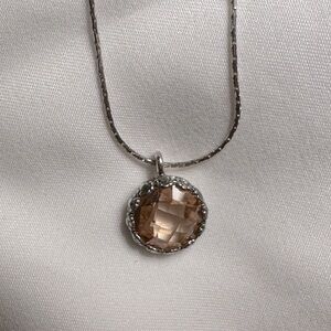 Sterling silver necklace